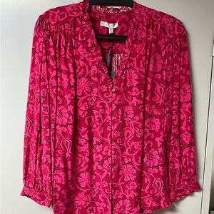 Hobbs London Gloria Blouse Size 10 NWT
